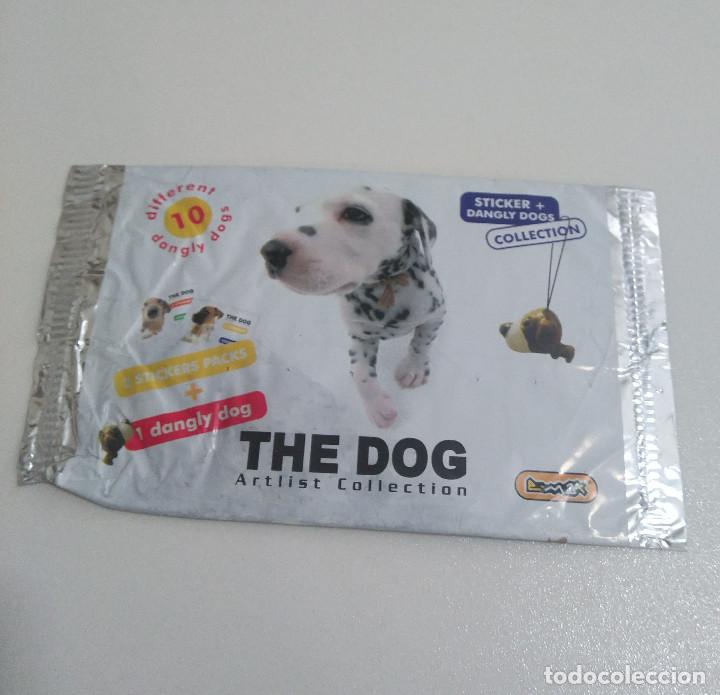 Coleccionismo: vacio promocion sobre panini dogs perros perro sin sticker ni cromo