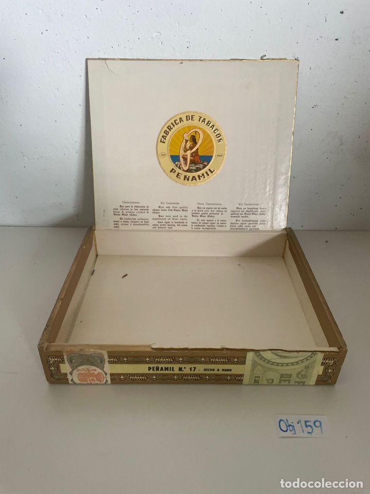 Coleccionismo: Caja de puros pe&ntilde;amil - Foto 2