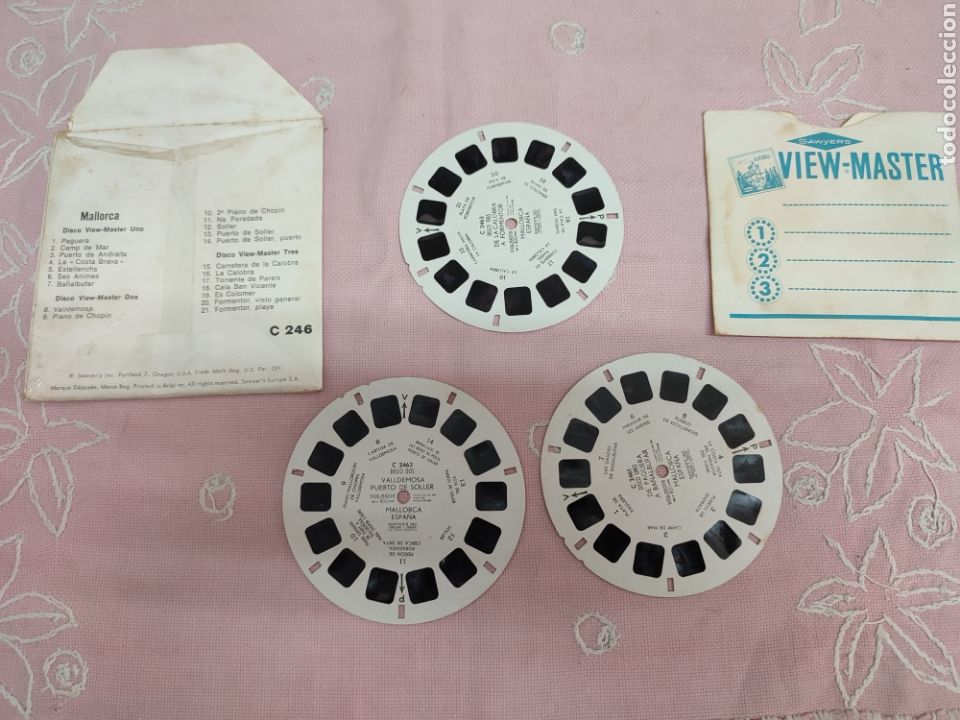 Coleccionismo: View Master Mallorca La costa occidental 3 discos - Foto 2