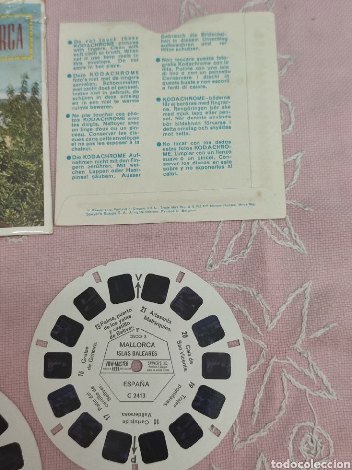 Coleccionismo: VIEW MASTER Mallorca Islas Baleares 3 discos - Foto 3