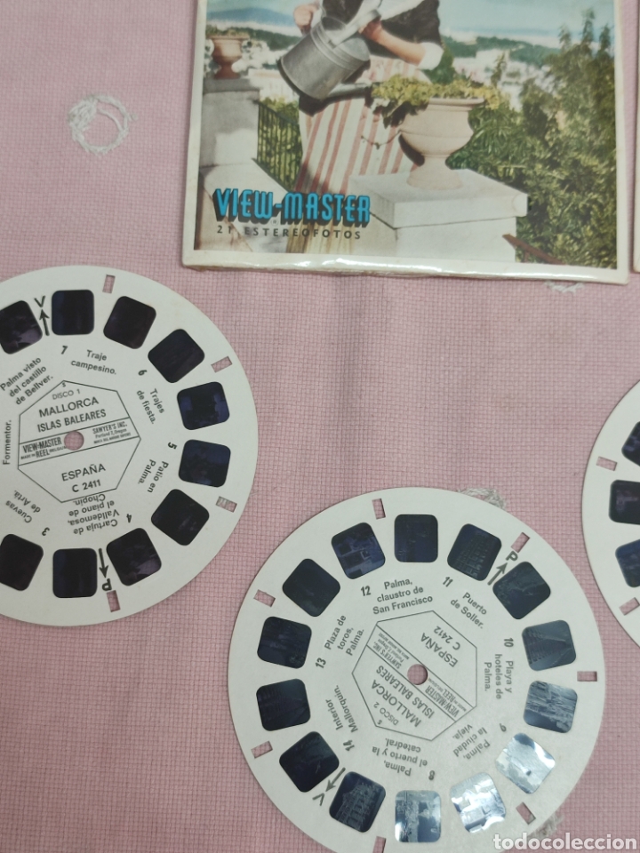 Coleccionismo: VIEW MASTER Mallorca Islas Baleares 3 discos - Foto 4