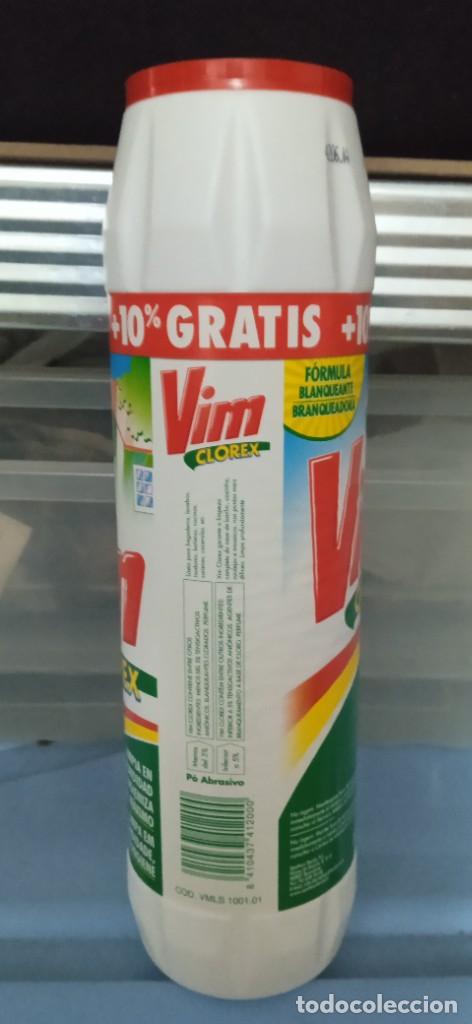 Coleccionismo: DETERGENTE POLVO VIM CLOREX-750+10% - Foto 4