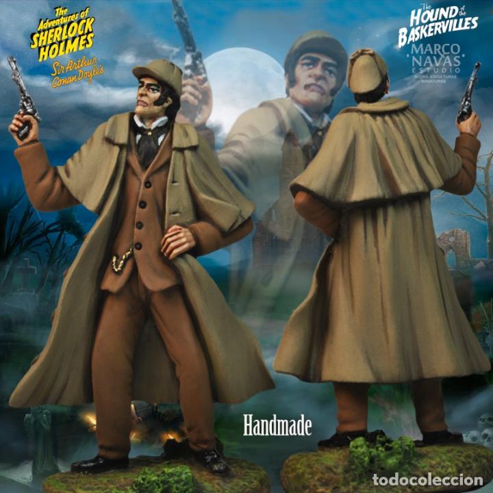 Coleccionismo: Sherlock Holmes, El perro de los Baskervilles, Las figuras - Foto 2