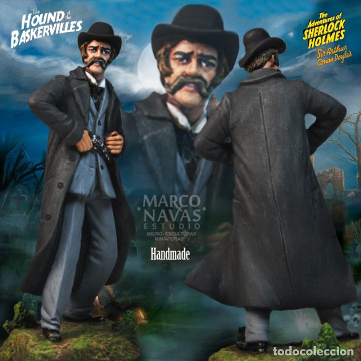 Coleccionismo: Sherlock Holmes, El perro de los Baskervilles, Las figuras - Foto 3