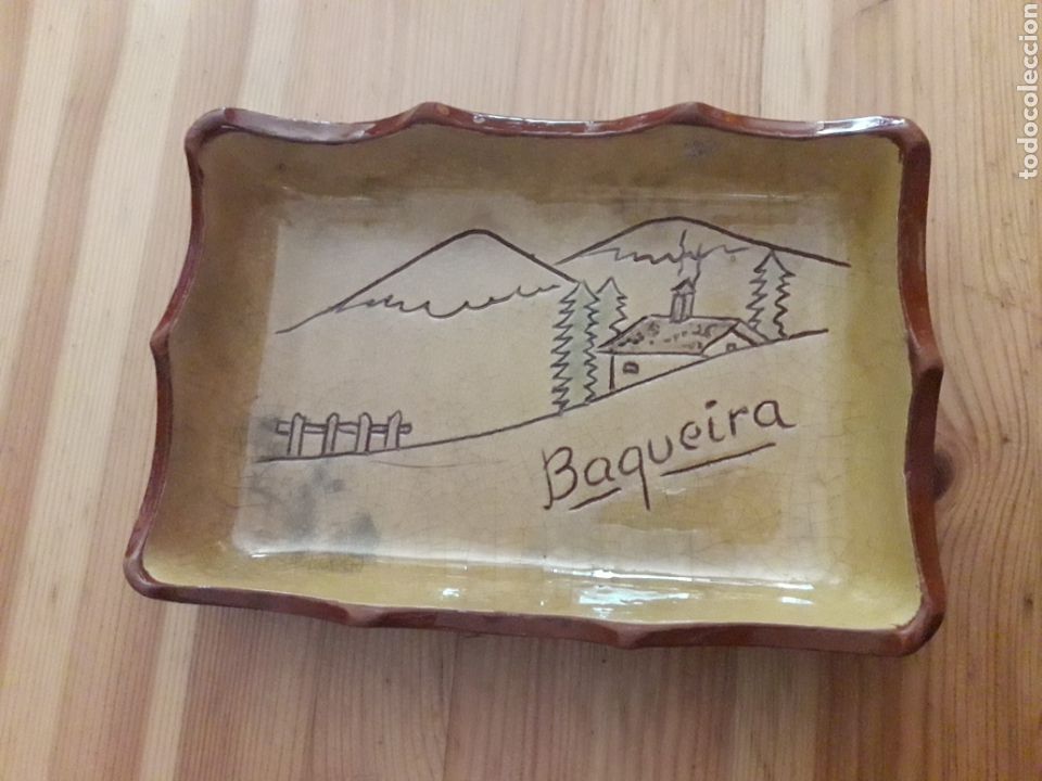 Collecting: Baqueira bandeja ceramica terrissa nieve Pirineo Pirineus esqu&iacute;