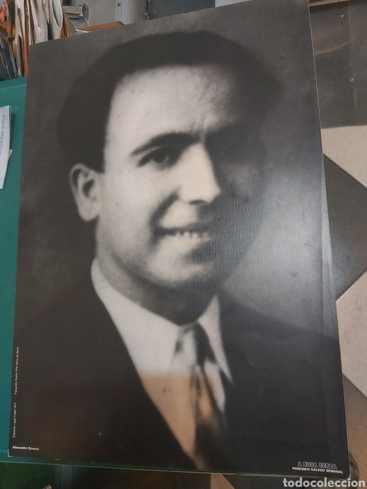 Collezionismo: A Nosa Terra Alexandre b&oacute;veda 1977 tipograf&iacute;a rocha Vila Nova Gaia l&aacute;mina 30x50 bien estado