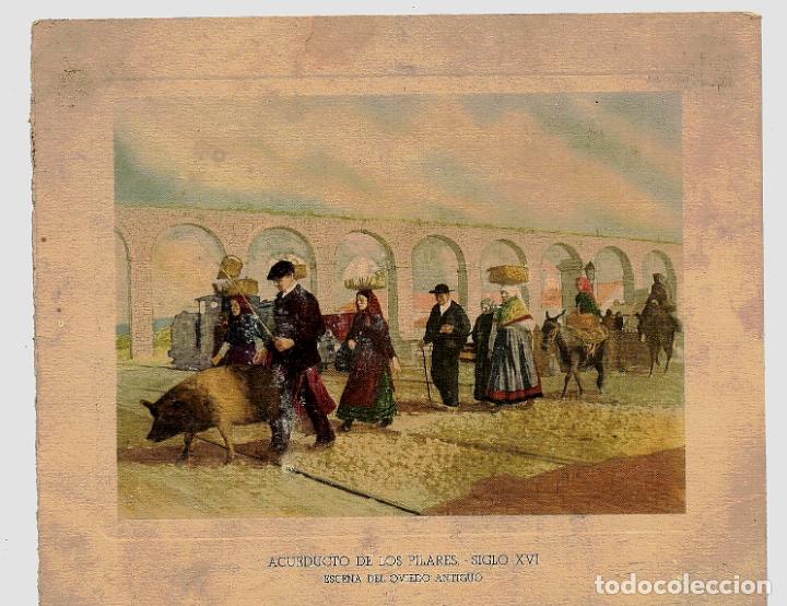 Coleccionismo: ESCENA DEL OVIEDO ANTIGUO, ACUEDUCTO DE LOS PILARES SIGLO XVI