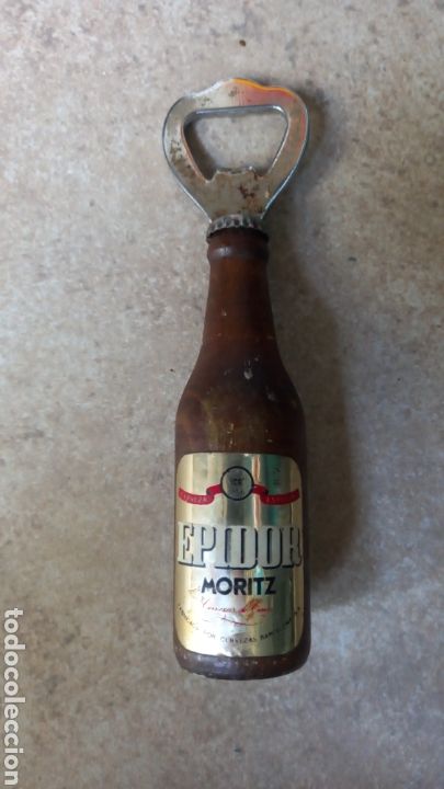 Coleccionismo: Abridor cervezas Moritz Epidor - Foto 1