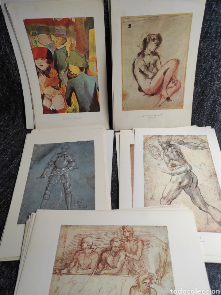 Coleccionismo: LAMINAS DE ARTE - LOTE DE 65 LAMINAS