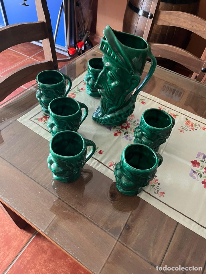 Coleccionismo: Juego de jarra de cervezas - Foto 2