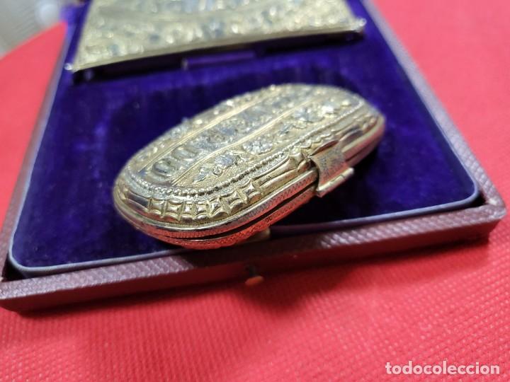 Coleccionismo: ANTIGUA CARTERA Y LIBRETA RECUERDO DE BODA - Foto 4