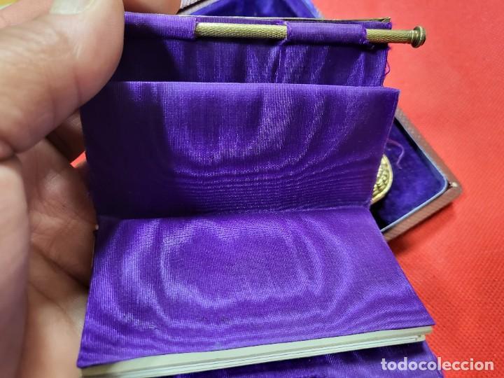 Coleccionismo: ANTIGUA CARTERA Y LIBRETA RECUERDO DE BODA - Foto 10