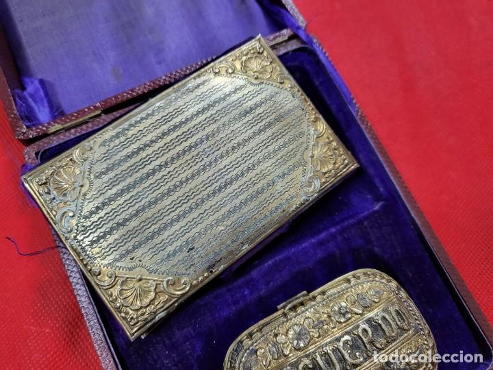 Coleccionismo: ANTIGUA CARTERA Y LIBRETA RECUERDO DE BODA - Foto 12