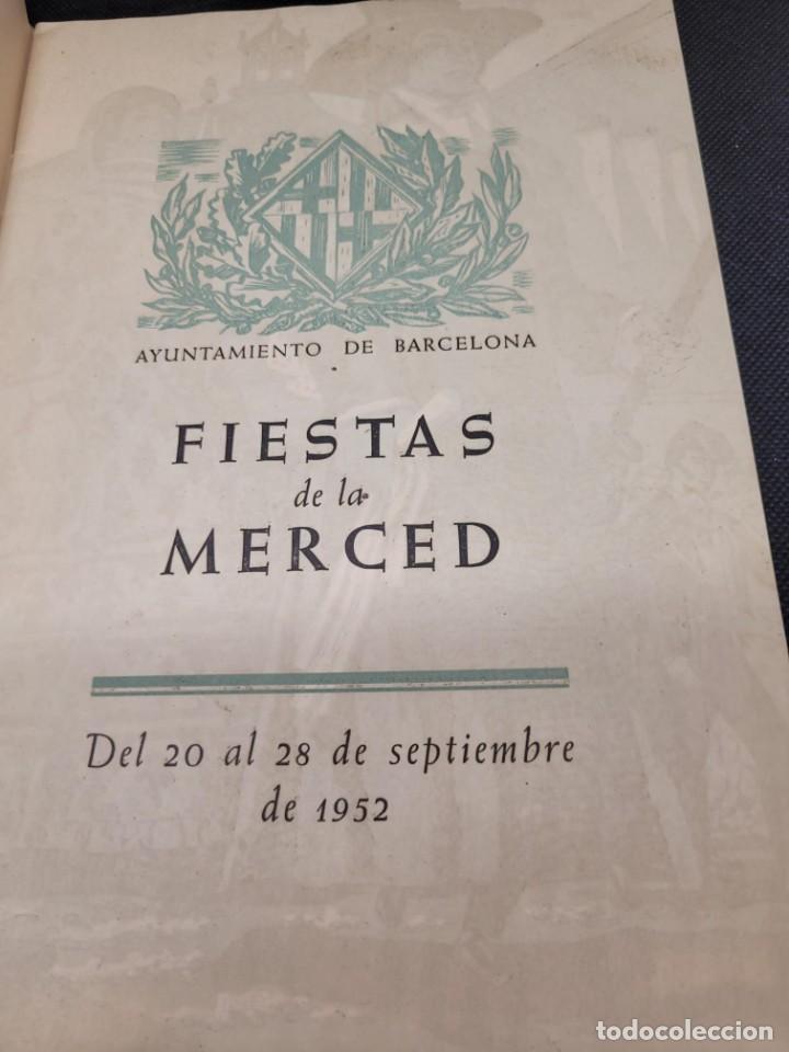 Coleccionismo: Festes de la Merc&egrave; 1952 - Foto 2