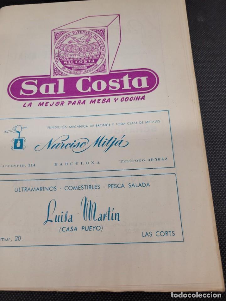 Coleccionismo: Programa Festa major de les Corts 1955 . Publicitat programa de festes - Foto 3