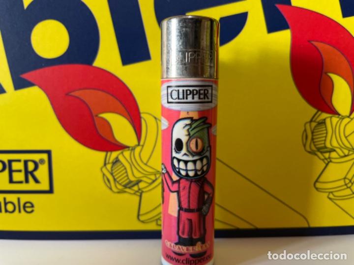 Coleccionismo: Mechero Clipper CALAVERITAS