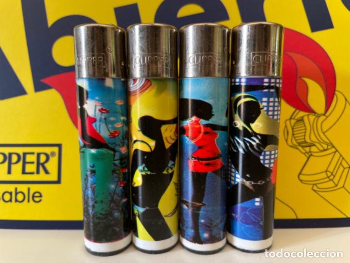 Coleccionismo: Old set clipper NEVER USED - Mechero
