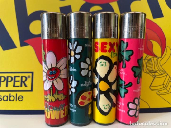 Coleccionismo: Old set clipper NEVER USED - Mechero - Foto 1