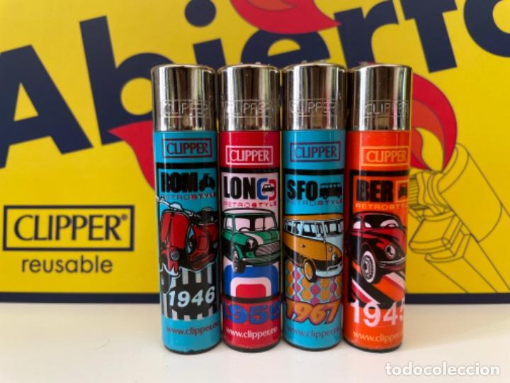 Coleccionismo: Old set clipper NEVER USED - Mechero - Foto 1