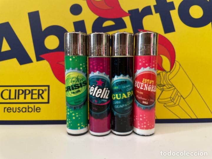 Coleccionismo: Old set clipper NEVER USED - Mechero
