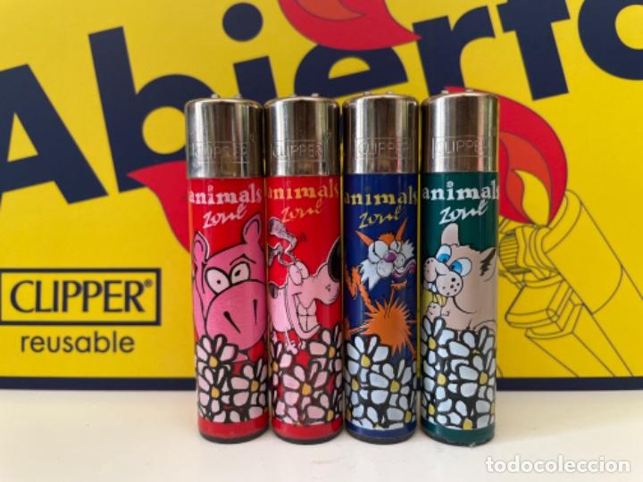 Coleccionismo: Old set clipper NEVER USED - Mechero - Foto 1