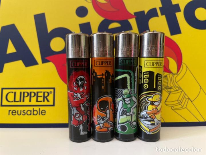 Coleccionismo: Old set clipper -NEVER USED- Mechero - Foto 1