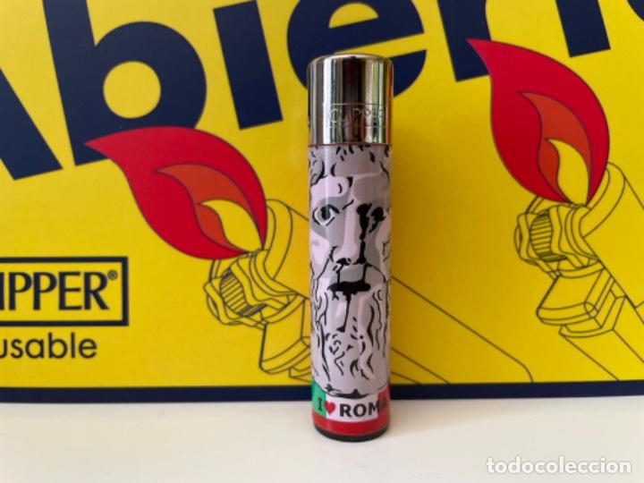 Coleccionismo: Clipper Ciudad -NEVER USED - Mechero