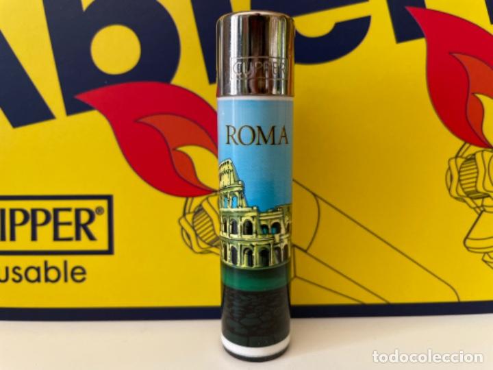 Coleccionismo: Clipper Ciudad -NEVER USED - Mechero