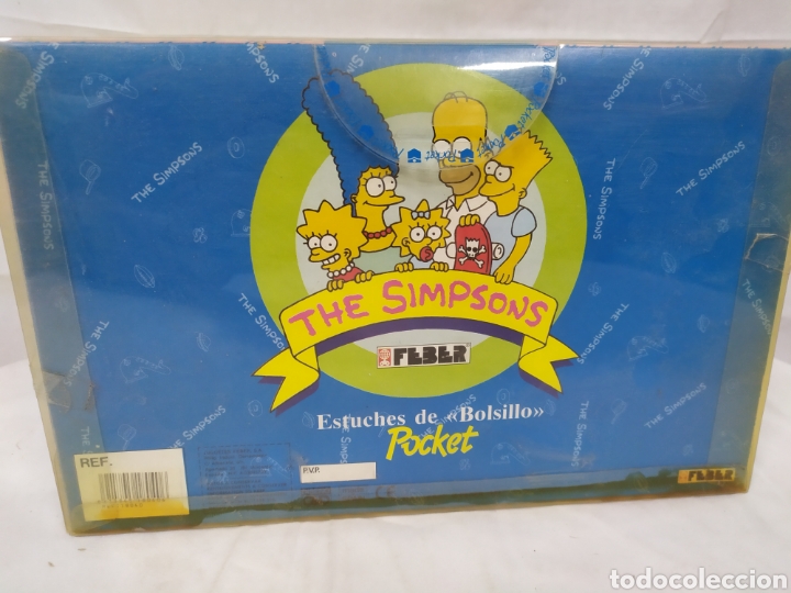 Coleccionismo: Estuche de bolsillo Simpsons de Feber - Foto 2