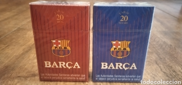 Collecting: ANTIGUAS CAJETILLAS DE TABACO BAR&Ccedil;A -A&Ntilde;OS 90- PRECINTADAS