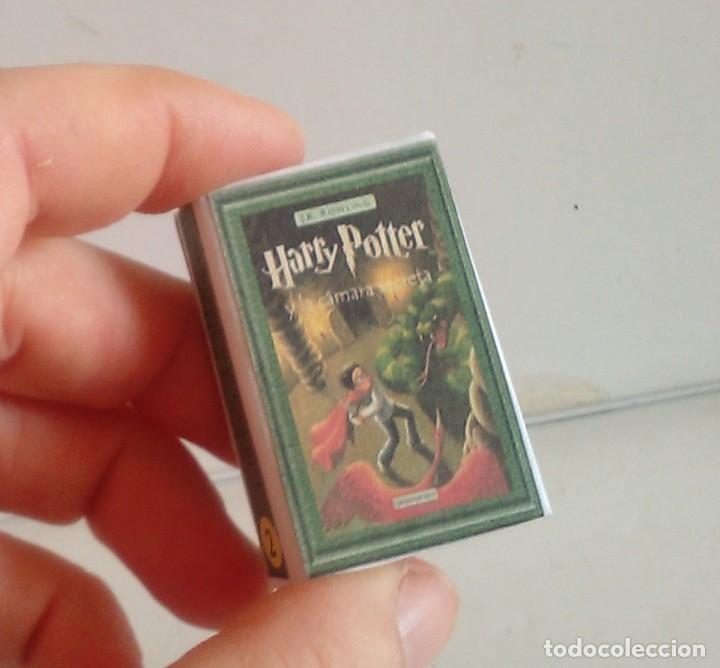 Coleccionismo: LIBRO ARTESANAL MINIATURA HARRY POTTER Y LA C&Aacute;MARA SECRETA