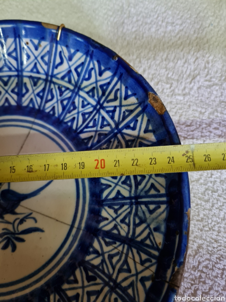 Coleccionismo: Antiguo plato firmado - Foto 5