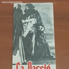 Coleccionismo: PROGRAMA DE LA PASSIO OLESA DE MONTSERRAT - TEMPORADA 1957
