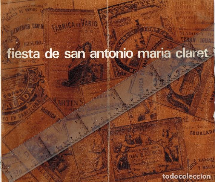 Coleccionismo: 66 Fiesta S. Antonio M&ordf; Claret Delegaci&oacute;n Sindical F.E.T. y J.O.N.S Cia. Comedias Esbart Igualad&iacute;