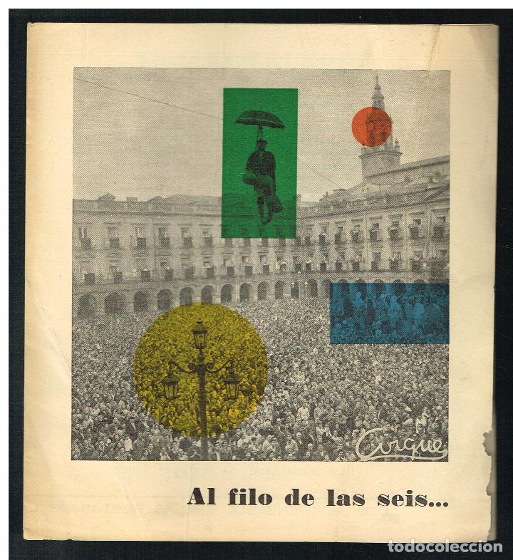 Collectionnisme: AL FILO DE LAS SEIS... - LETRA DE CELEDON - 1965
