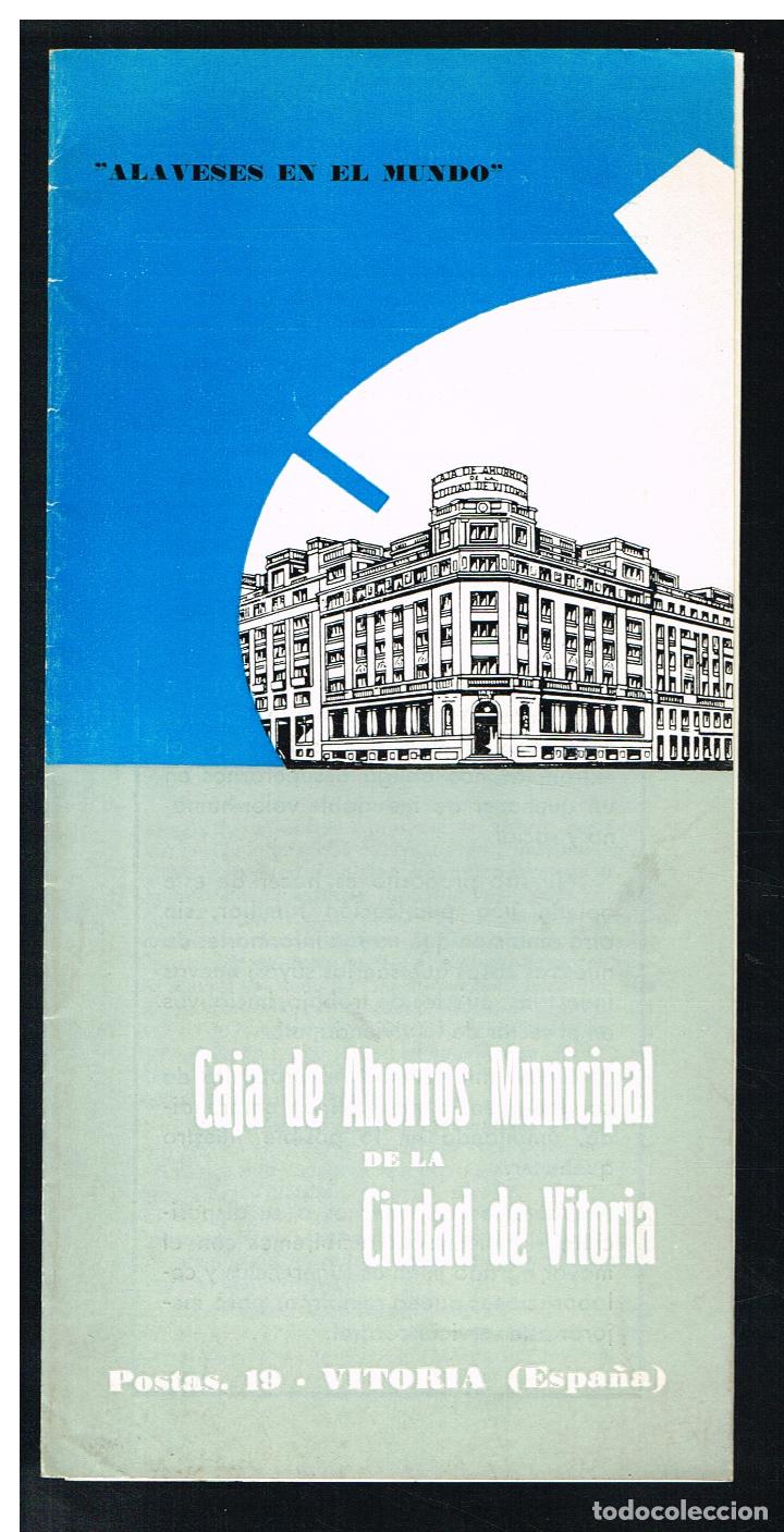 Collectionnisme: ALAVESES EN EL MUNDO - CAJA DE AHORROS MUNICIPAL DE LA CIUDAD DE VITORIA - 1966