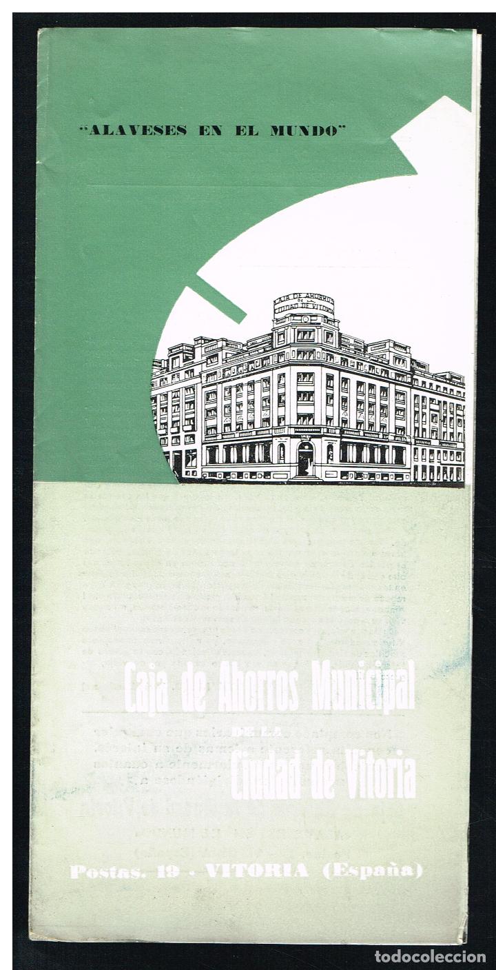 Collectionnisme: ALAVESES EN EL MUNDO - CAJA DE AHORROS MUNICIPAL DE LA CIUDAD DE VITORIA - 1967