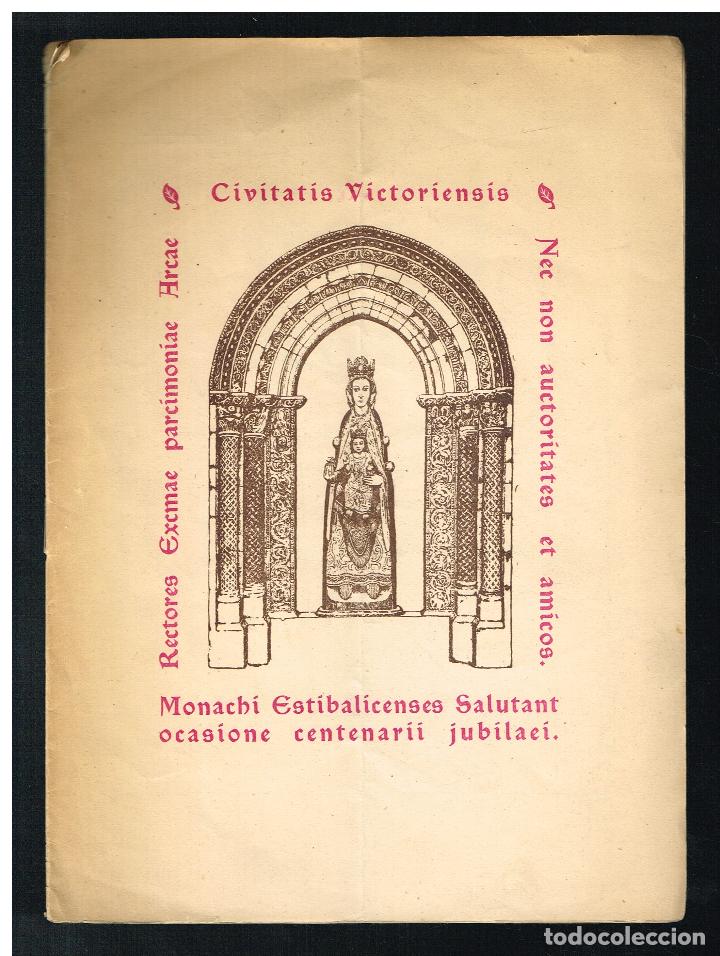 Collectionnisme: CAJA AHORROS Y MONTE DE PIEDAD DE VITORIA RECIBIMIENTO SANTUARIO NUESTRA SE&Ntilde;ORA DE ESTIBALIZ
