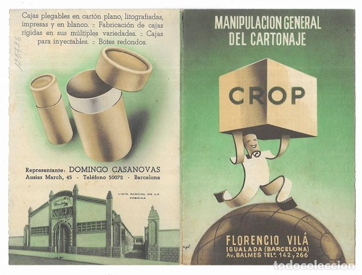 Coleccionismo: CROP Manipulacion General del Cartonaje Florencio Vil&aacute; Gil, A.