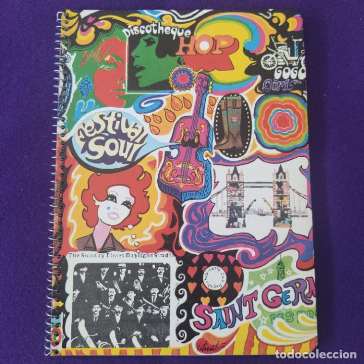 Coleccionismo: AUTENTICO CUADERNO HIPPY (HIPPIE). A&Ntilde;OS 60. ORIGINAL. SIN USAR. CUADRICULADO.NOTAS,ESCRITURA,LIBRETA