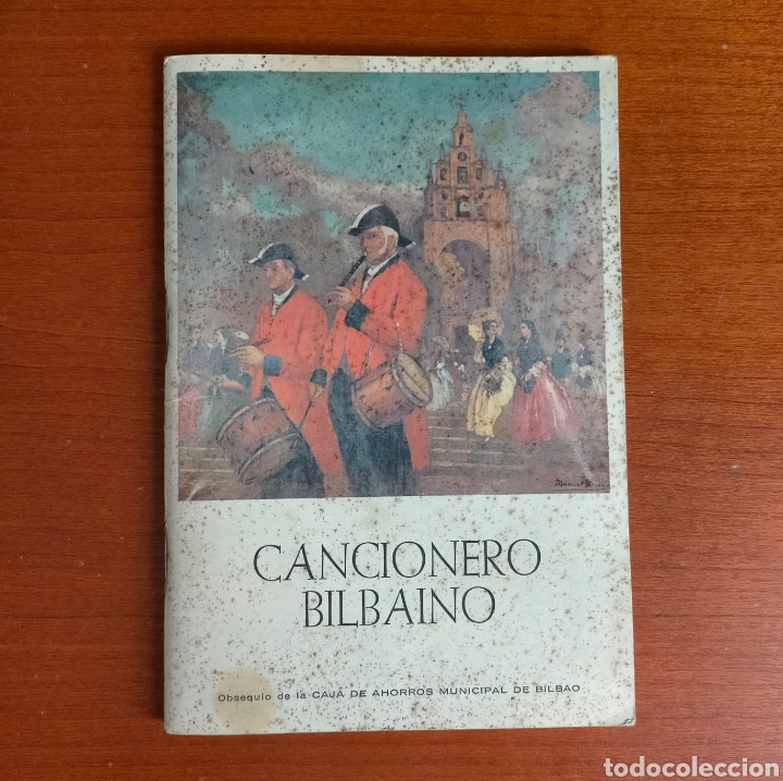 Coleccionismo: CANCIONERO BILBAINO. Obsequio de Caja de Ahorros Municipal de Bilbao