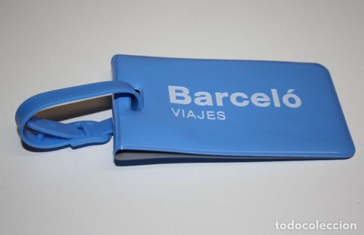 Coleccionismo: ETIQUETAS PARA IDENTIFICACION DE MALETAS, BARCELO VIAJES (2)