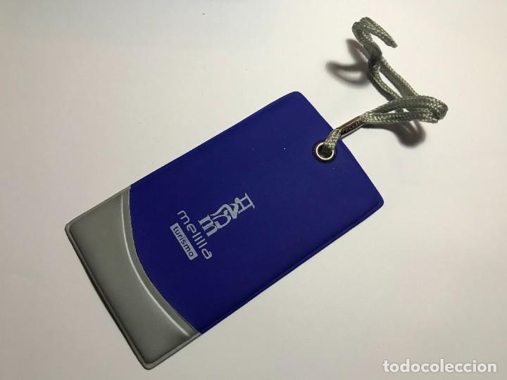 Coleccionismo: ETIQUETAS PARA IDENTIFICACION DE MALETAS, MELILLA TURISMO (1)