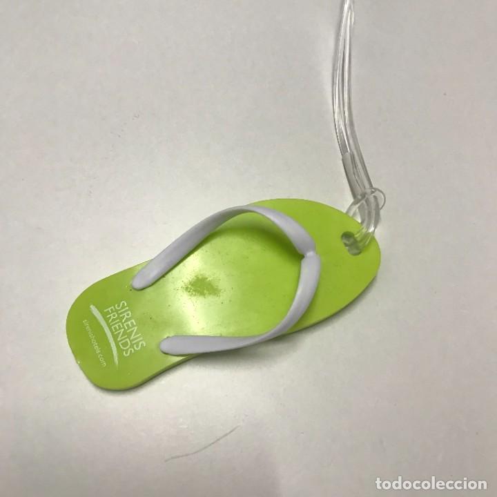 Coleccionismo: ETIQUETAS PARA IDENTIFICACION DE MALETAS, SIRENIS FRIENDS, MODELO SANDALIA