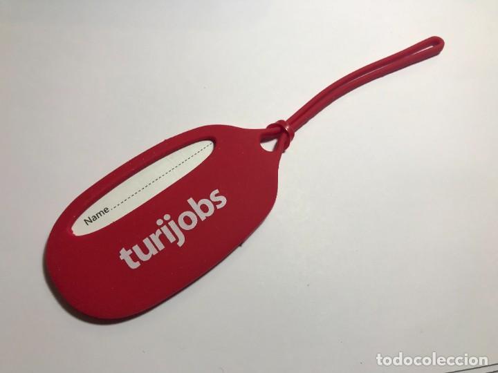 Coleccionismo: ETIQUETAS PARA IDENTIFICACION DE MALETAS, TURIJOBS