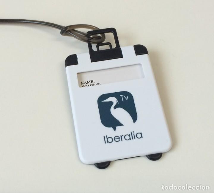 Coleccionismo: ETIQUETAS PARA IDENTIFICACION DE MALETAS, IBERALIA, MODELO MALETA (3)