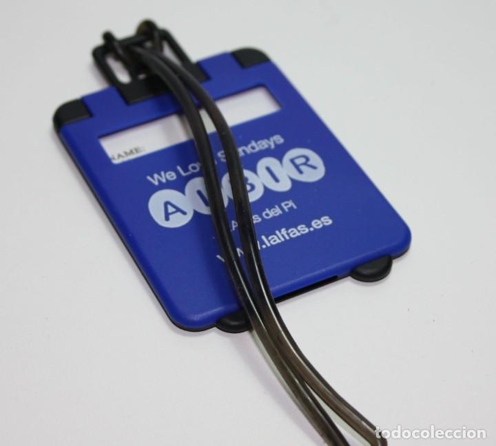 Coleccionismo: ETIQUETAS PARA IDENTIFICACION DE MALETAS, ALBIR, MODELO MALETA