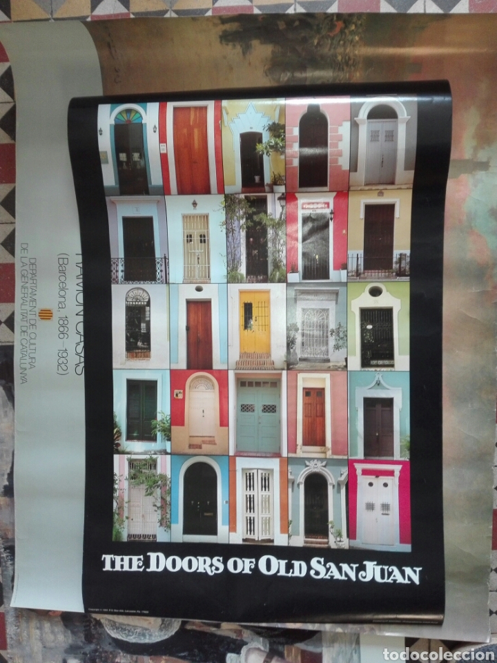 Coleccionismo: P&oacute;ster The doors of old San Juan