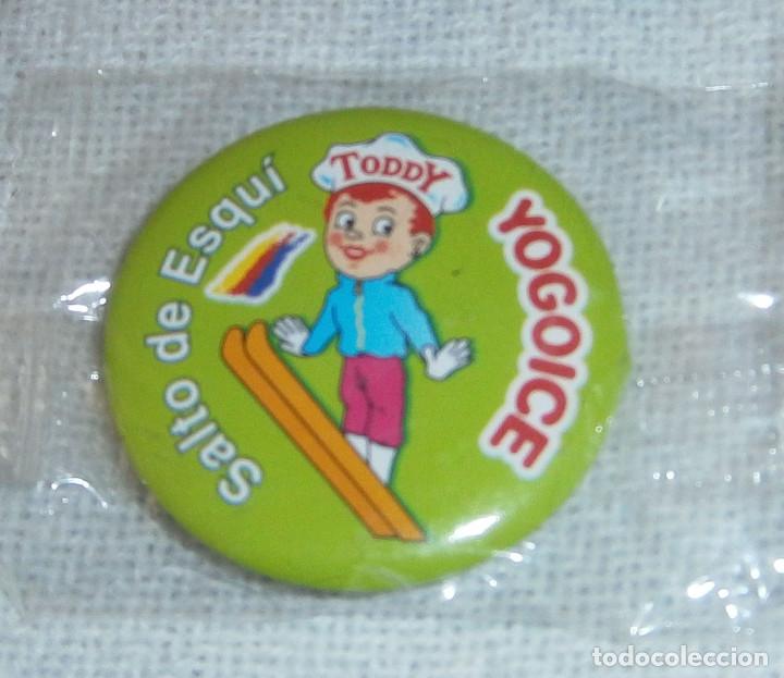 Coleccionismo: chapa salto de esqui toddy yogoice precintada