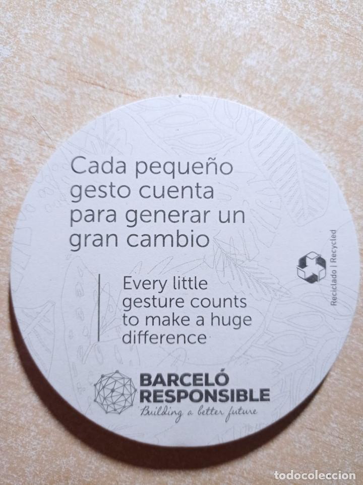 Colecionismo: Posavasos Hotel Barcelo